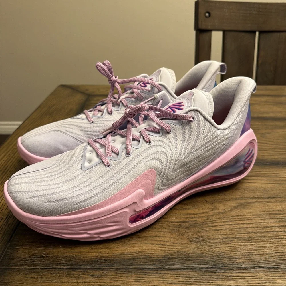 Under Armour Curry Flow 12 'Curry Tour' Mens Basketball Shoe Size 17 Pink …G5